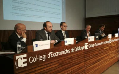 Members of Cases&Lacambra discuss the new economic and fiscal framework of Andorra in the Colegio de Economistas de Cataluña