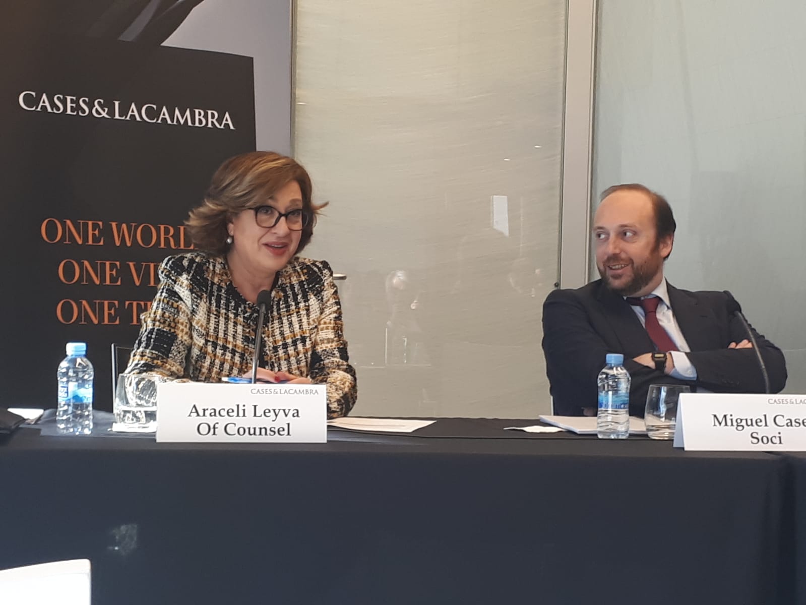 Cases&Lacambra celebró el pasado mes de febrero un desayuno de trabajo