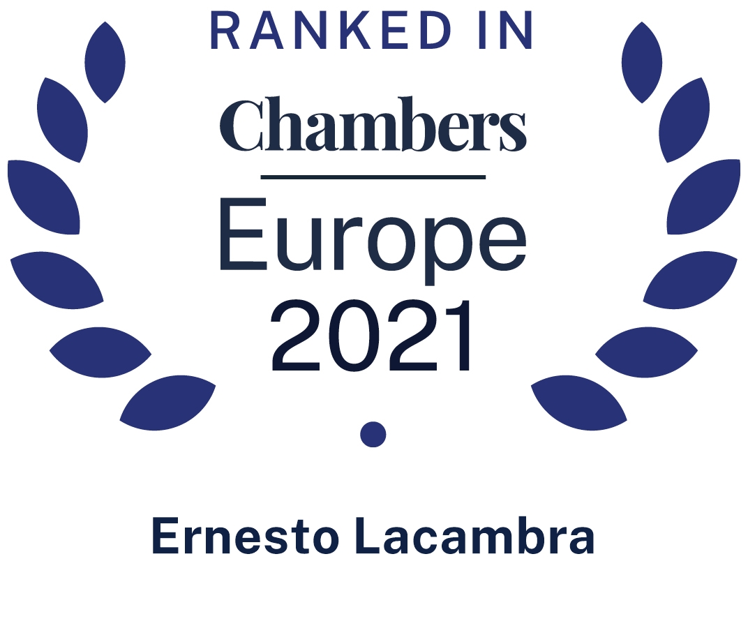 Chambers Europe Ernesto Lacambra 2021