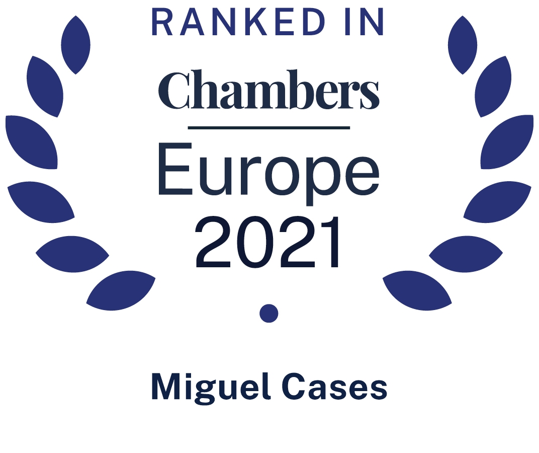 Chambers Europe Miguel Cases 2021