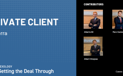 La Firma colabora con el capítulo andorrano de Getting The Deal Through – Private Client 2023