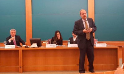 Galo Juan Sastre imparte un interesante discurso sobre el impacto de FINTECH en el sector financiero