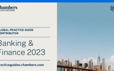 Nova col·laboració amb el capítol espanyol per a Chambers Global Practice Guide – Banking & Finance 2023