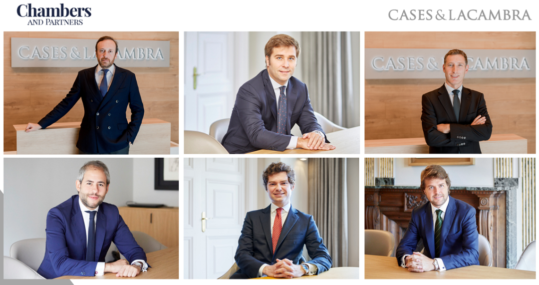 Cases & Lacambra mejora sus resultados en la edición europea de Chambers & Partners