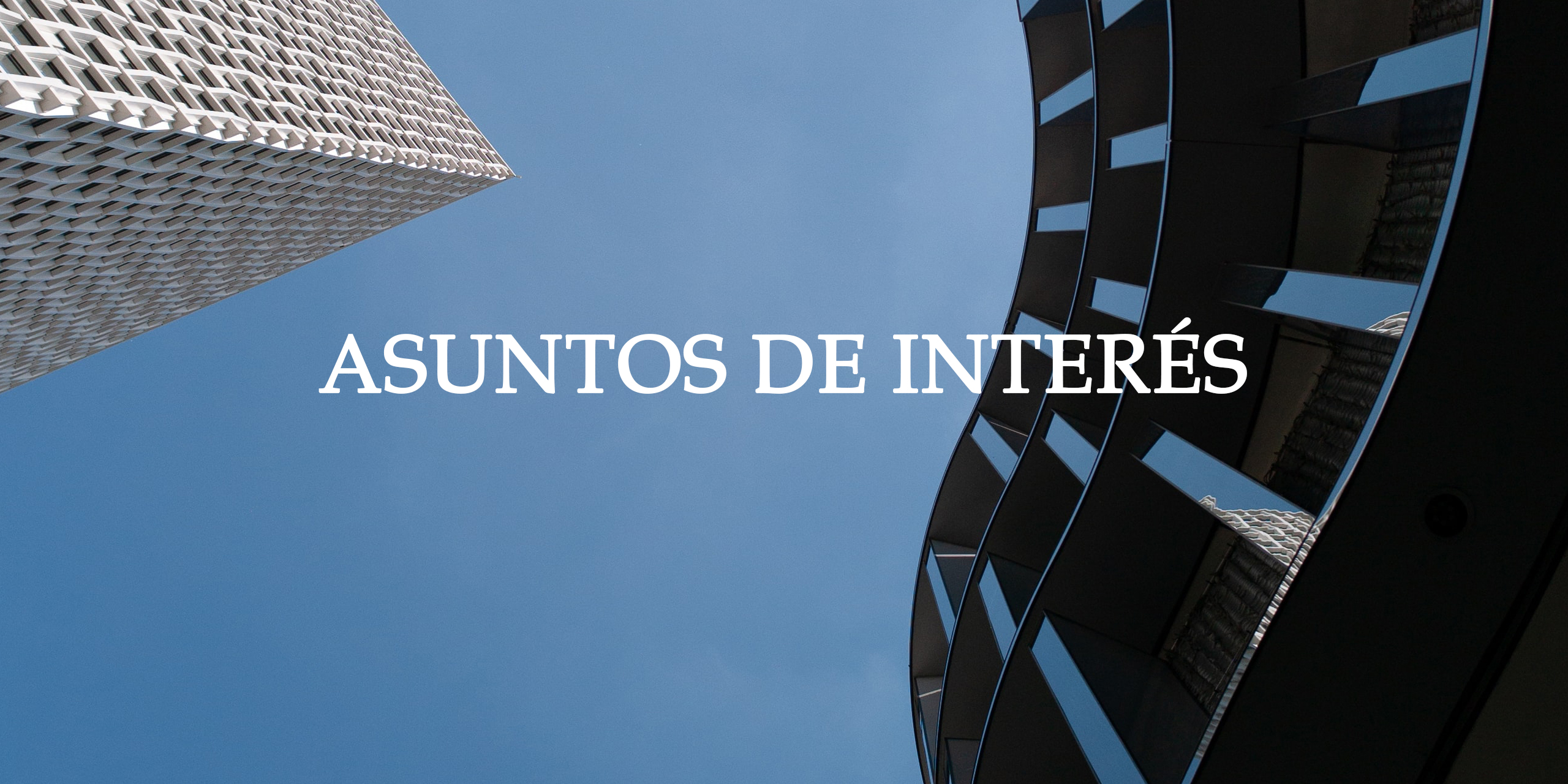 Newsletter SF - Asuntos de interés