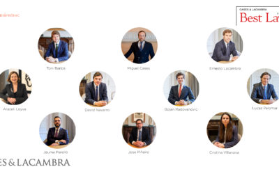 Diez abogados de Cases & Lacambra reconocidos como Best Lawyers